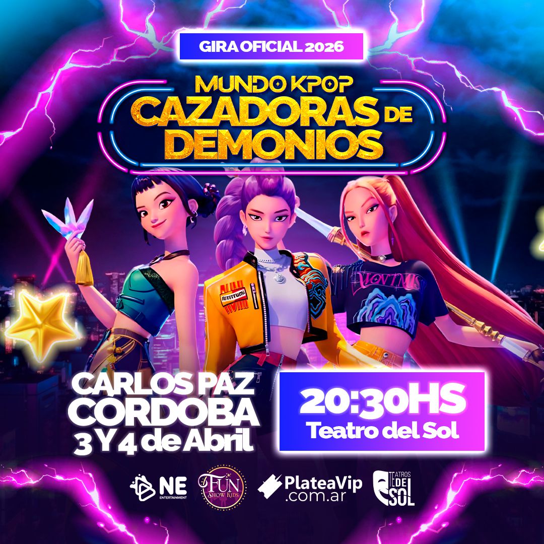 Cazadoras de Demonios - Carlos Paz - Abr.3 y 4 - TDS